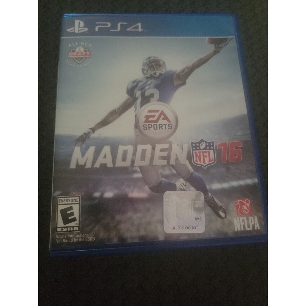 Madden NFL 16 (Sony PlayStation 4, 2015)